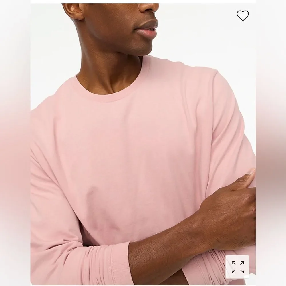 J. Crew Long-sleeve heritage tee in relaxed fit*